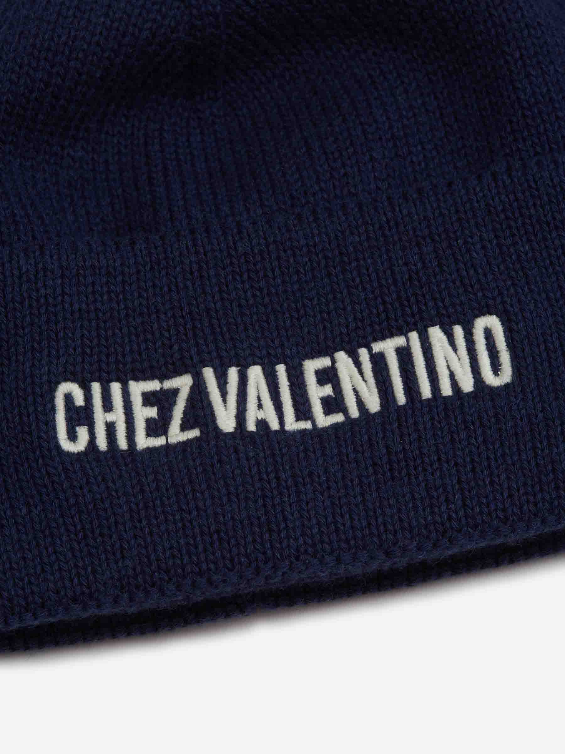 Valentino Garavani Hombre Barcelona Gorro Punto Logo color Azul Marino sku 689-000005 02 - Foto 3