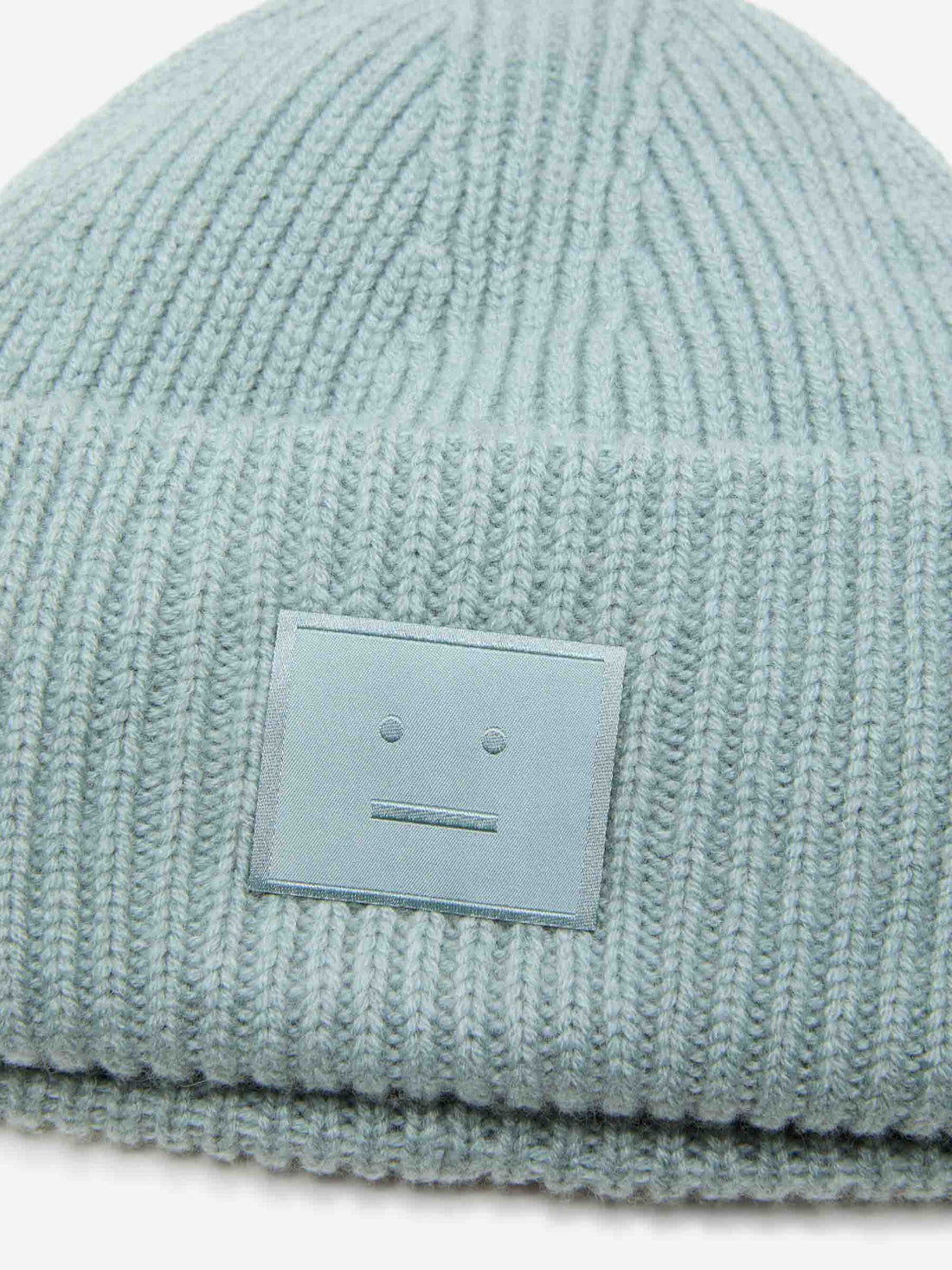 Outlet online Acne Studios Hombre Gorro Punto Lana color Azul Celeste sku 689-000020 01 - Foto 2