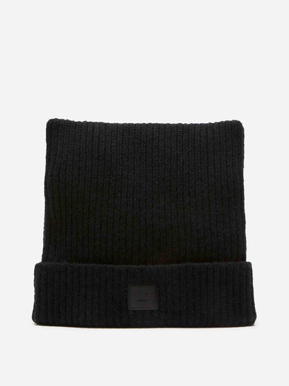 Outlet online Acne Studios Hombre Gorro Cuadrado Punto Lana color Negro sku 689-000021 01 - Foto 1