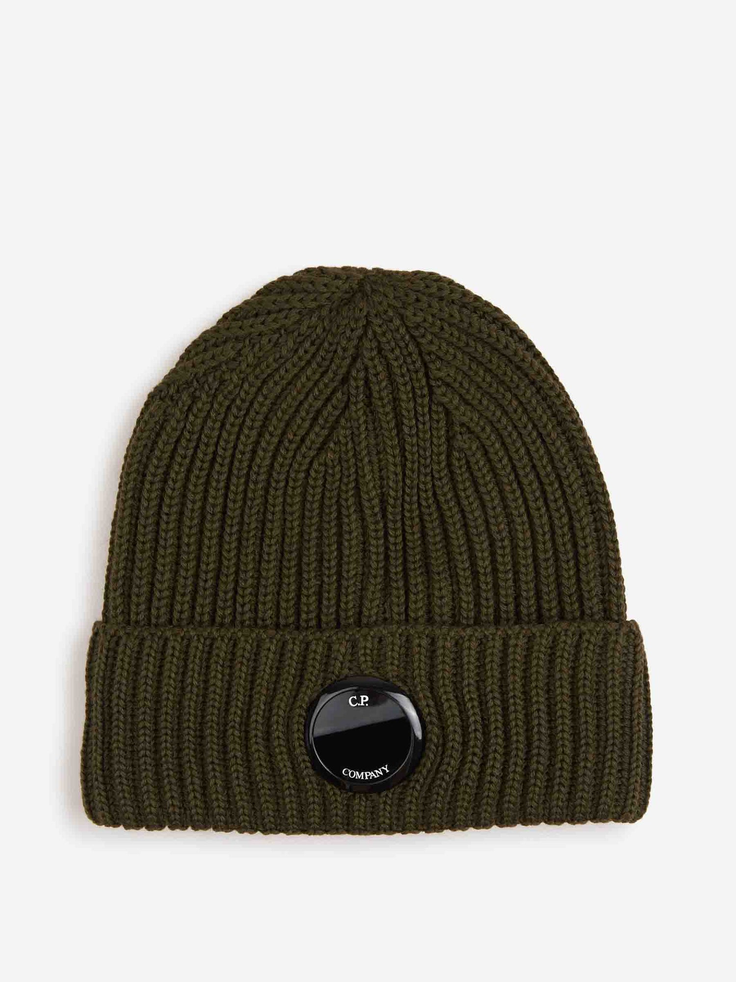 Outlet online C.P. Company Hombre Gorro Punto Lana color Verde Militar sku 689-000022 01 - Foto 1