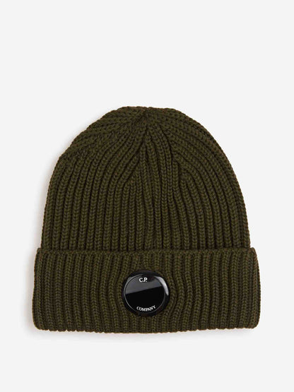 Outlet online C.P. Company Hombre Gorro Punto Lana color Verde Militar sku 689-000022 01 - Foto 1