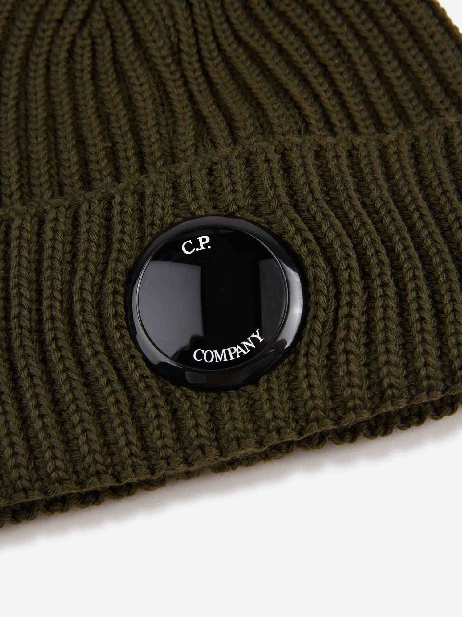 Outlet online C.P. Company Hombre Gorro Punto Lana color Verde Militar sku 689-000022 01 - Foto 3