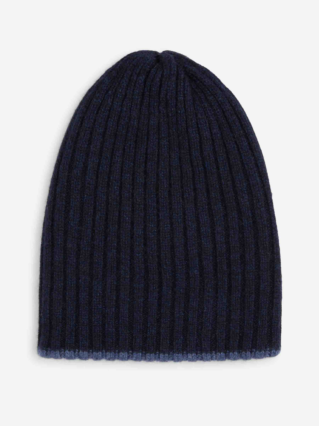 Outlet online Fedeli Hombre Gorro Double Cashmere color Azul Marino sku 689-000029 01 - Foto 1
