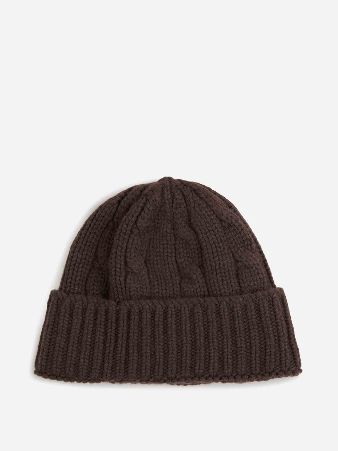 Outlet online Santa Eulalia Hombre Gorro Punto Cachemira color Marrón Oscuro sku 689-000032 02 - Foto 2