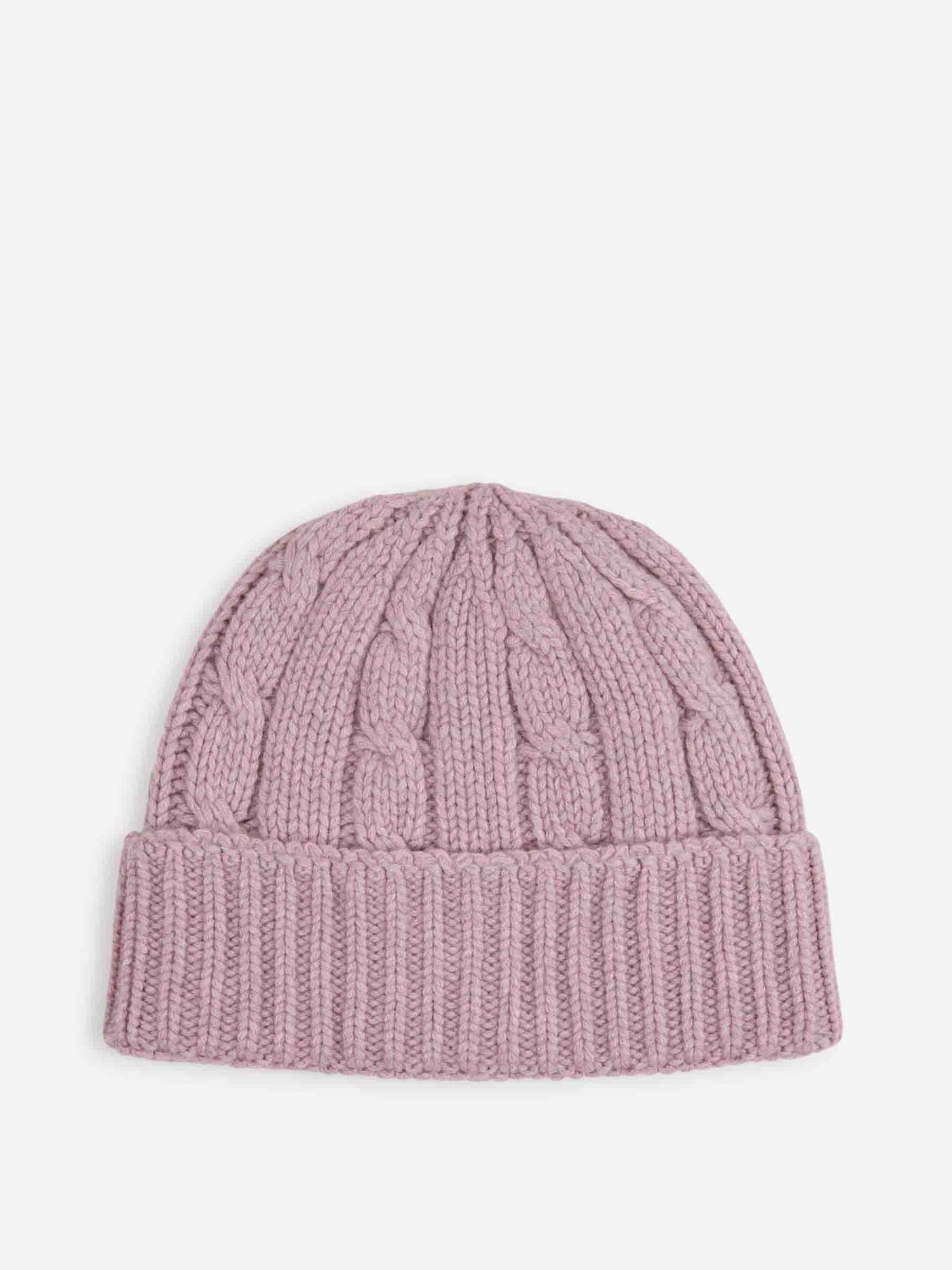 Outlet online Santa Eulalia Hombre Gorro Punto Cachemira color Rosa Palo sku 689-000032 06 - Foto 2