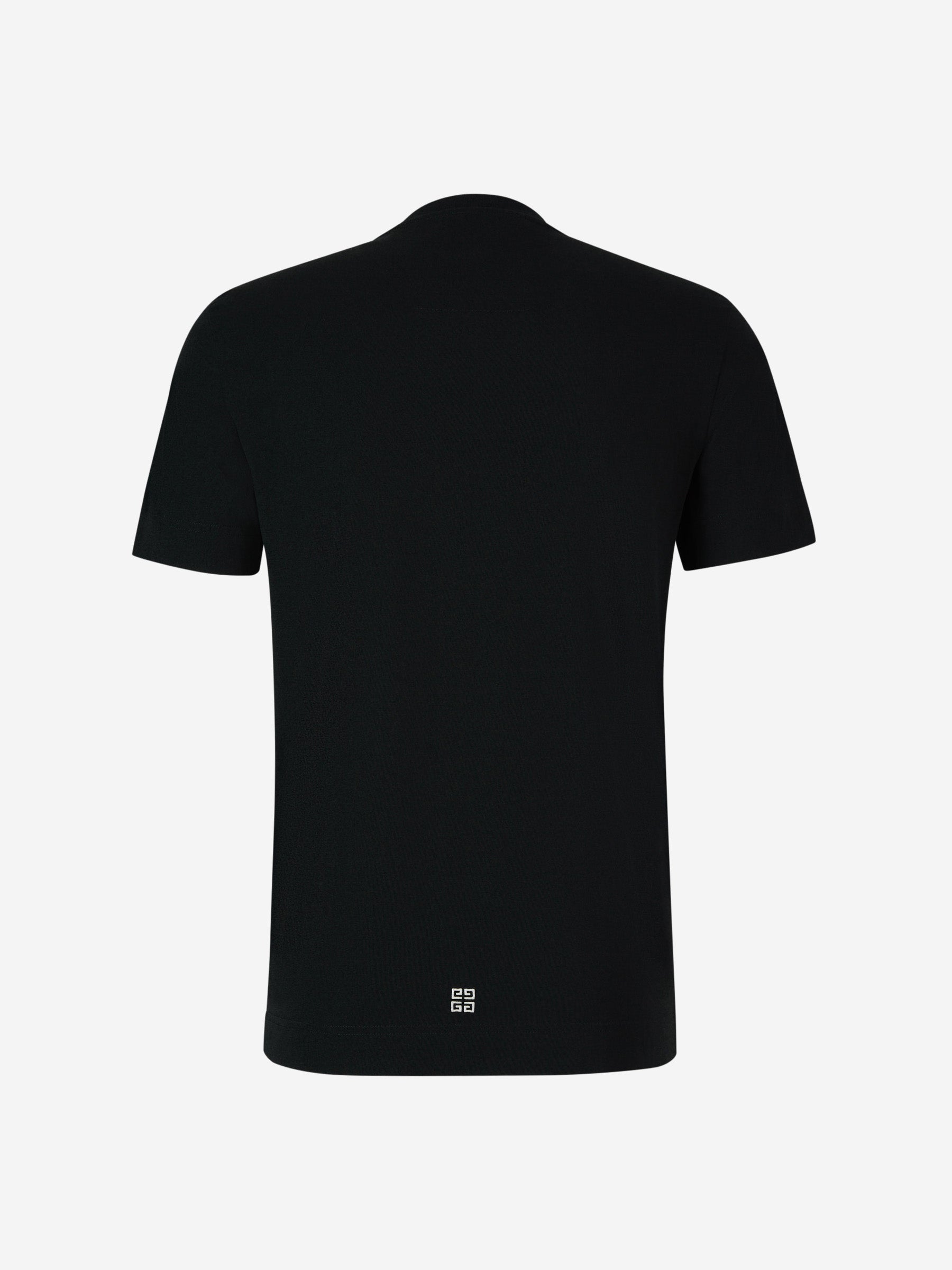 Outlet online Givenchy Hombre Camiseta Logo 1952 color Negro sku 553-003762 01 - Foto 2