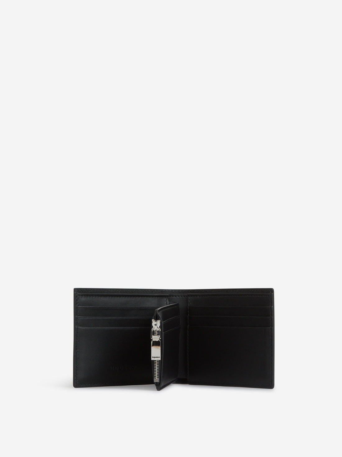 Alexander McQueen Hombre Barcelona Cartera Piel Logo color Negro sku 691-001384 01 - Foto 2
