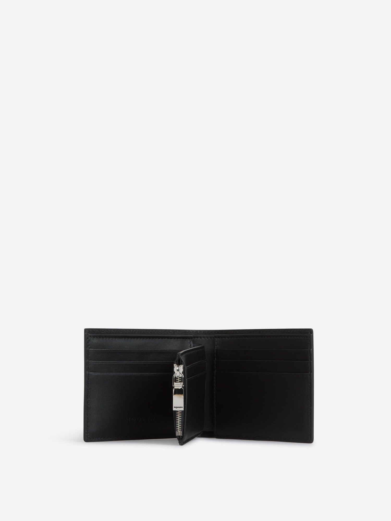 Alexander McQueen Hombre Barcelona Cartera Piel Logo color Negro sku 691-001384 01 - Foto 2