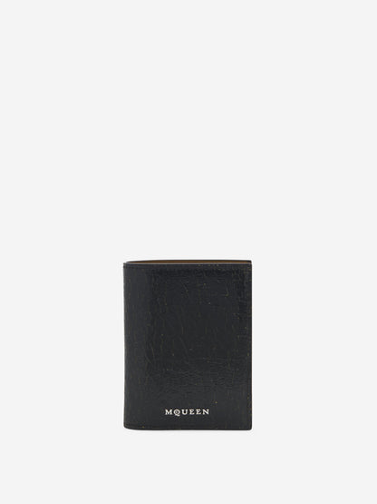 Alexander McQueen Hombre Barcelona Cartera Logo Piel color Negro sku 691-001433 01 - Foto 1