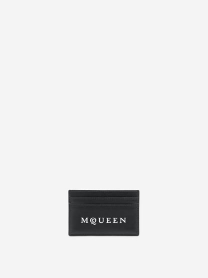 Outlet online McQueen Hombre Tarjetero Cuero color Negro sku 691-001494 01 - Foto 1