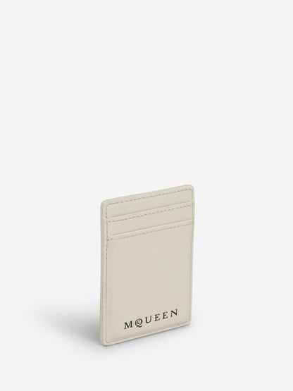 Outlet online McQueen Hombre Tarjetero Logo color Blanco sku 691-001495 01 - Foto 2