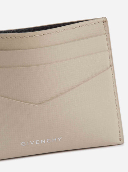 Outlet online Givenchy Hombre Tarjetero Piel 4G color Marfil sku 691-001512 01 - Foto 4