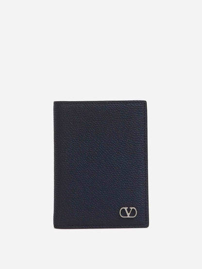 Valentino Garavani Hombre Barcelona Tarjetero Plegable color Azul Noche sku 691-001563 01 - Foto 1