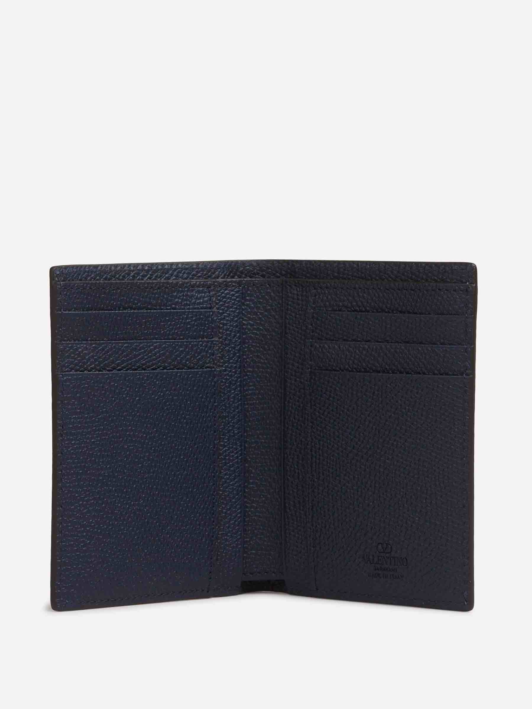 Valentino Garavani Hombre Barcelona Tarjetero Plegable color Azul Noche sku 691-001563 01 - Foto 4