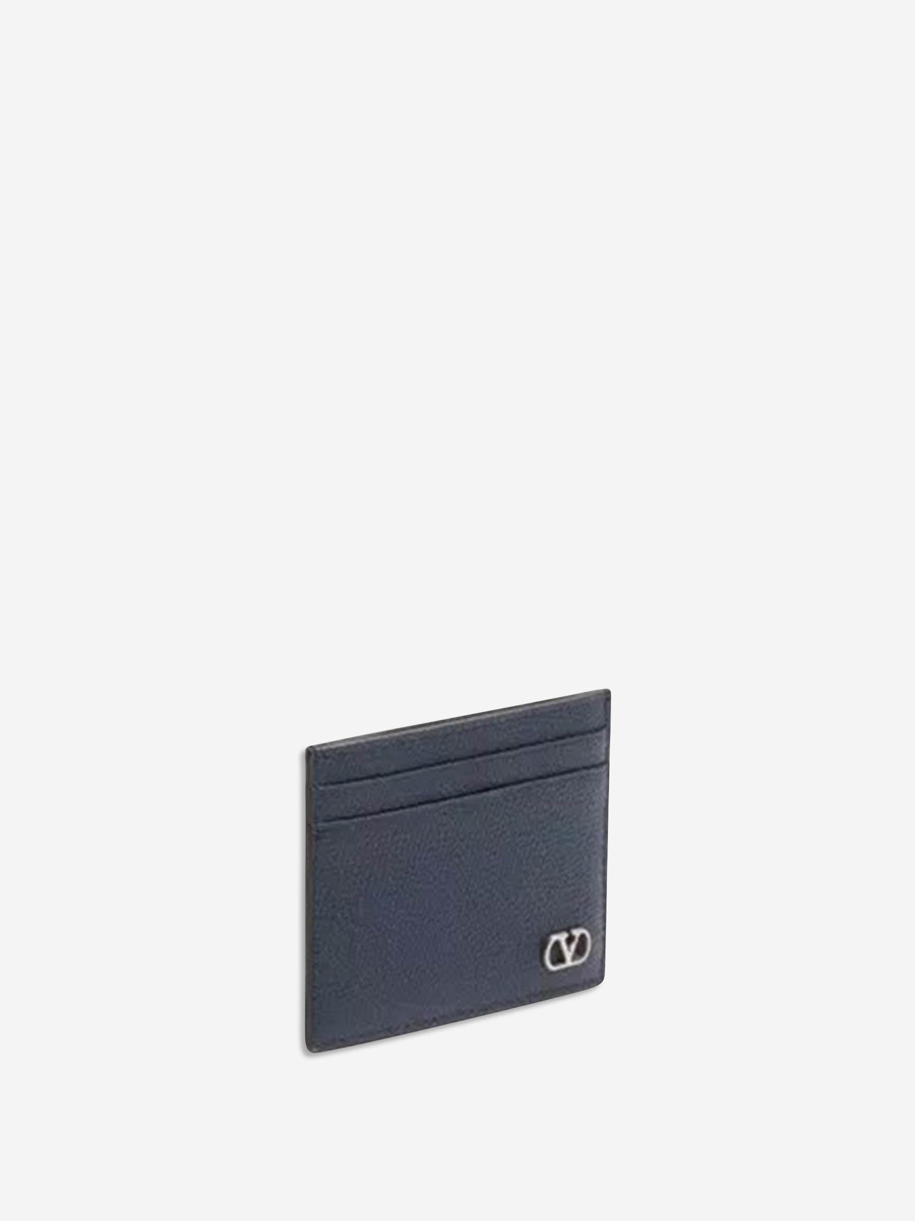 Valentino Garavani Hombre Barcelona Tarjetero Piel color Azul Noche sku 691-001564 01 - Foto 2