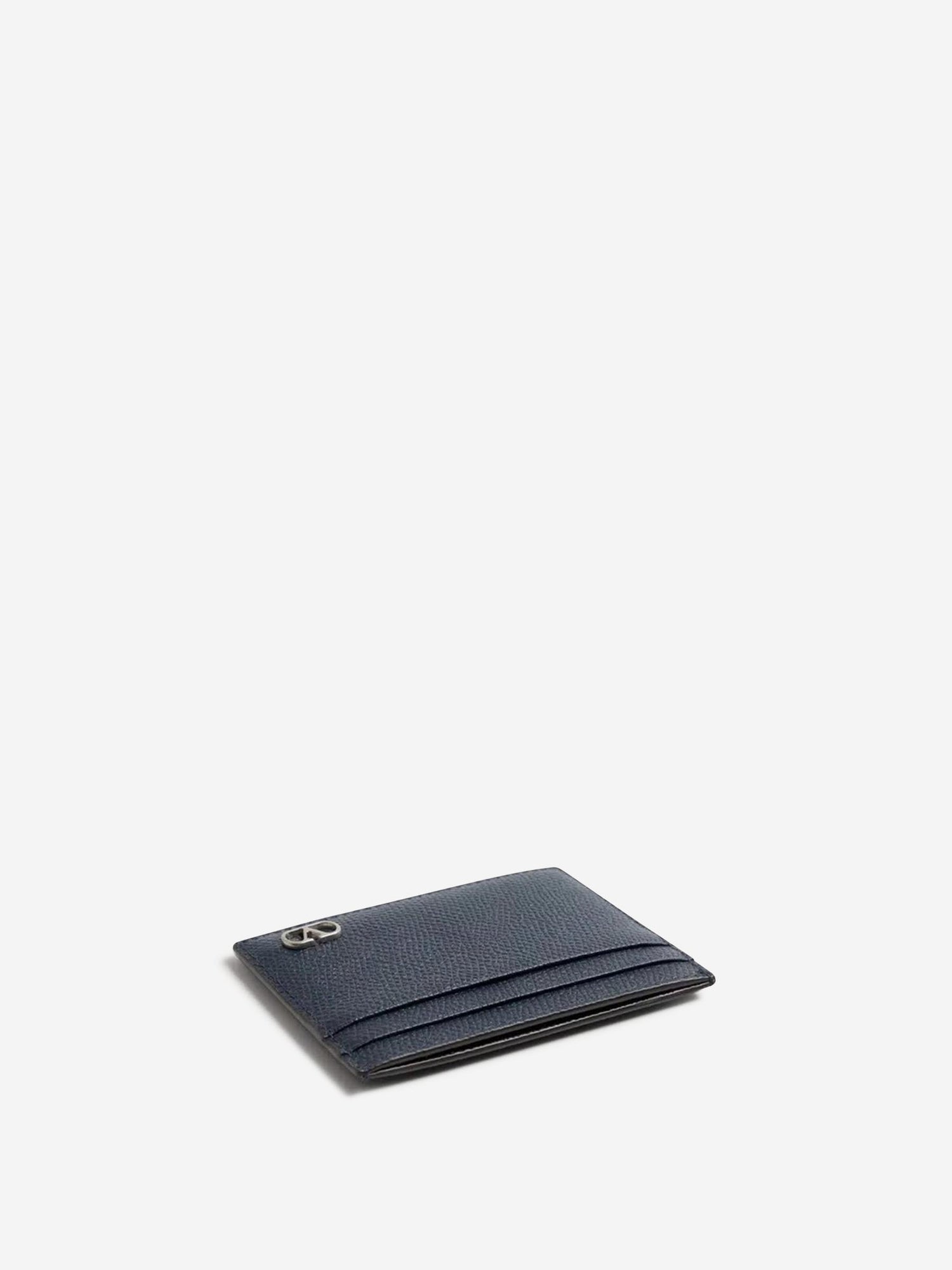 Valentino Garavani Hombre Barcelona Tarjetero Piel color Azul Noche sku 691-001564 01 - Foto 4