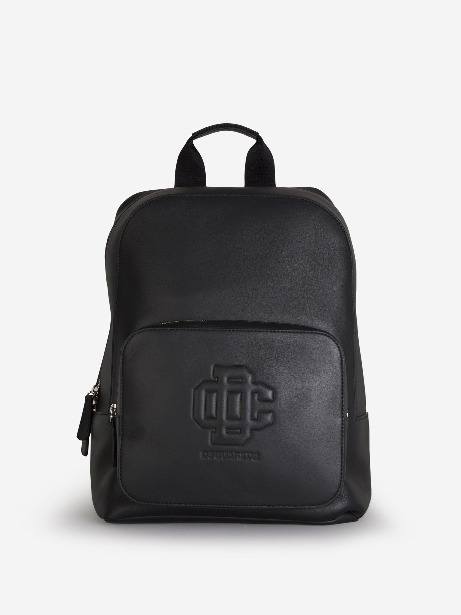 Outlet online Dsquared2 Hombre Mochila Piel Logo color Negro sku 692-001694 01 - Foto 1