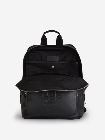 Outlet online Dsquared2 Hombre Mochila Piel Logo color Negro sku 692-001694 01 - Foto 4