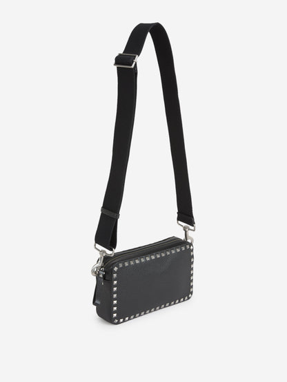 Outlet online Valentino Garavani Hombre Bolso Bandolera Rockstud color Negro sku 692-001926 01 - Foto 2