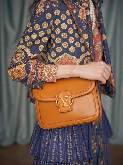 Outlet online Valentino Garavani Hombre Bolso Hombro 9to5 color Caramelo sku 692-001927 01 - Foto 2