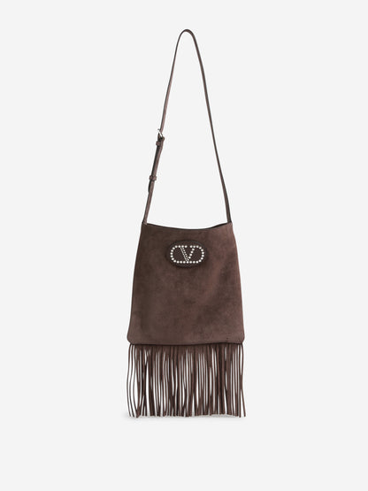 Outlet online Valentino Garavani Hombre Bolso Hombro Nellcôte color Marrón Oscuro sku 692-001928 00 - Foto 1