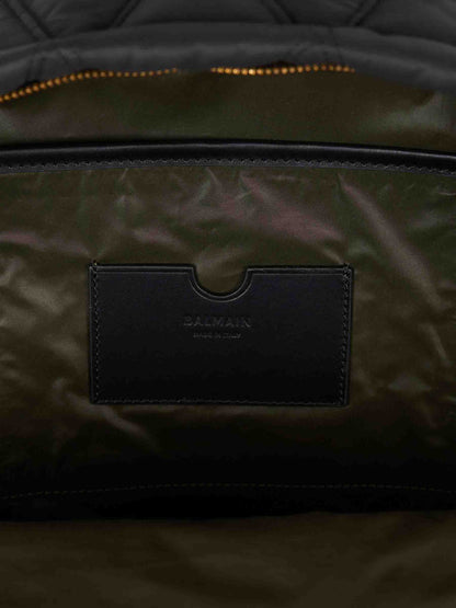 Balmain Hombre Barcelona Mochila Acolchada Diamond color Negro sku 692-001944 01 - Foto 6