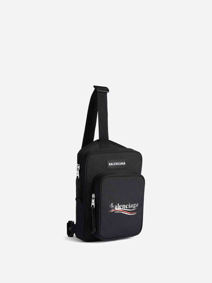 Outlet online Balenciaga Hombre Bolso Bandolera Explorer color Negro sku 692-001989 01 - Foto 3