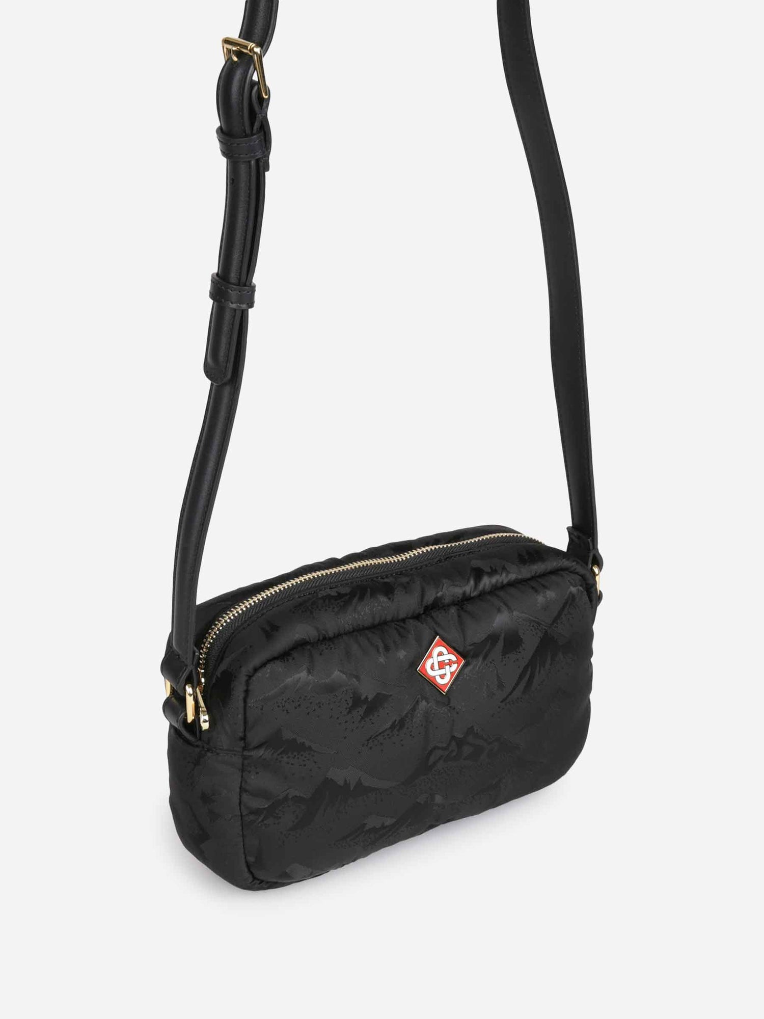 Outlet online Casablanca Hombre Bandolera Nylon Acolchada color Negro sku 692-002036 01 - Foto 2