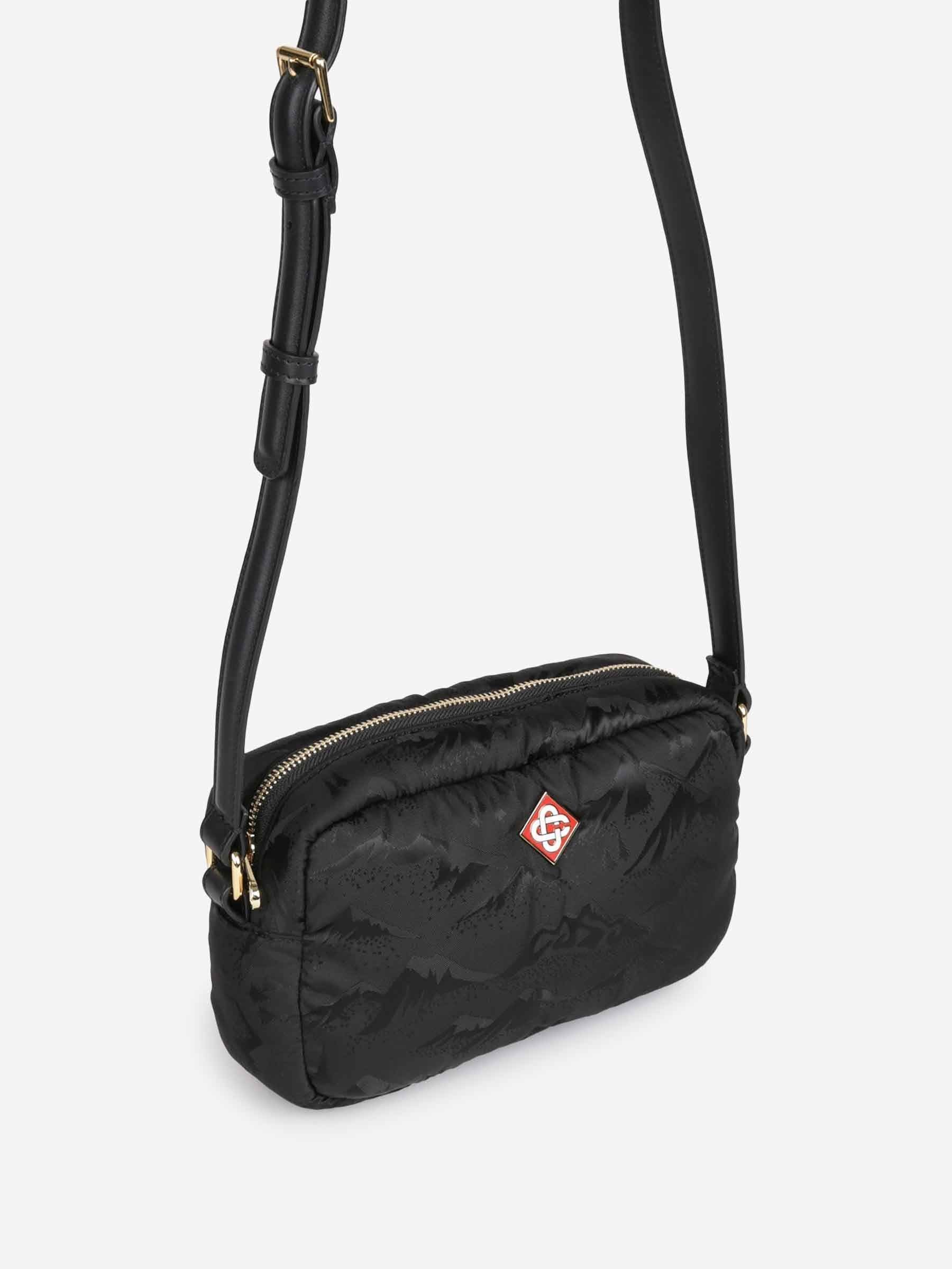 Outlet online Casablanca Hombre Bandolera Nylon Acolchada color Negro sku 692-002036 01 - Foto 2