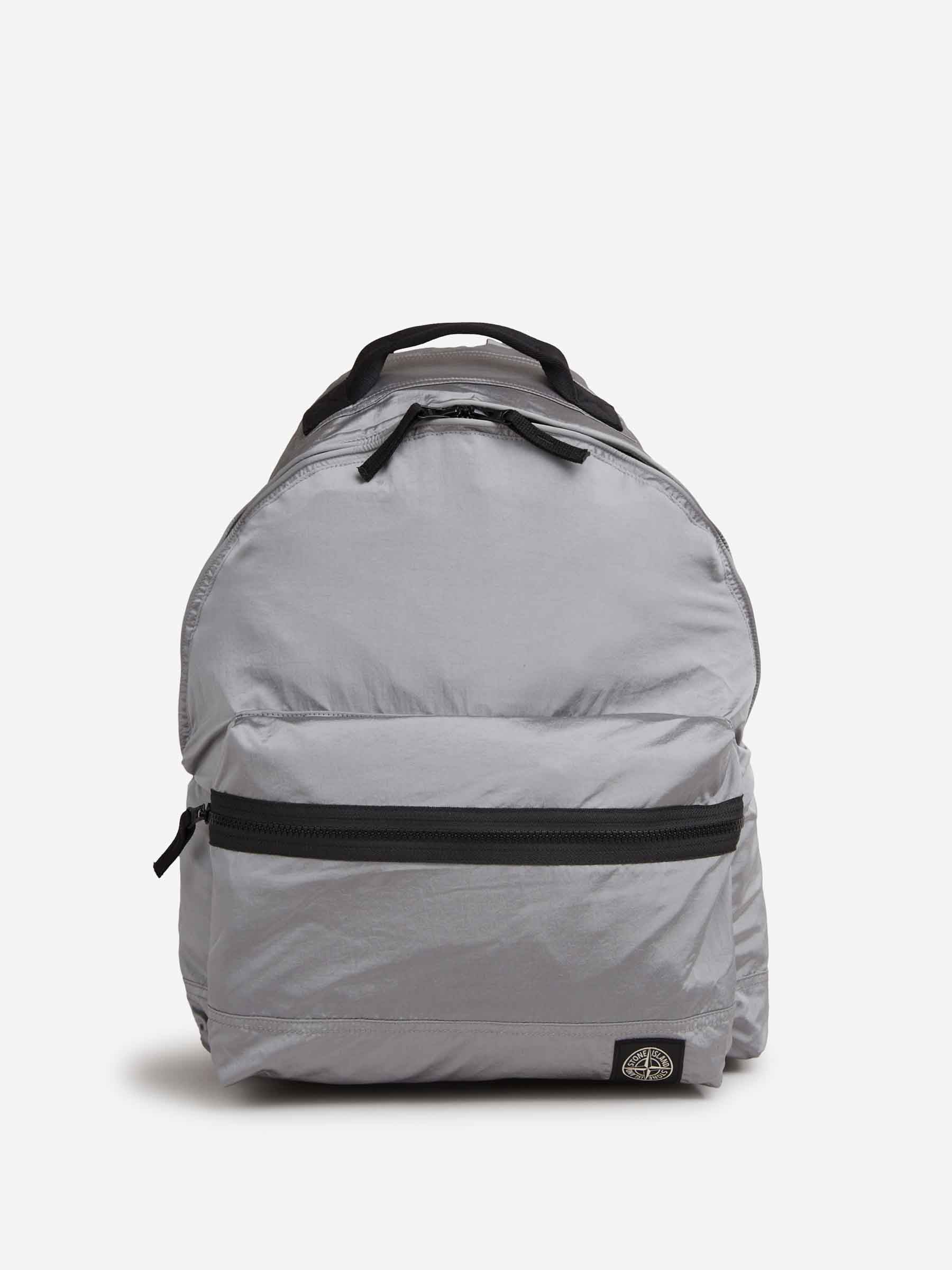 Outlet online Stone Island Hombre Mochila Nylon Metal color Gris sku 693-000096 02 - Foto 1