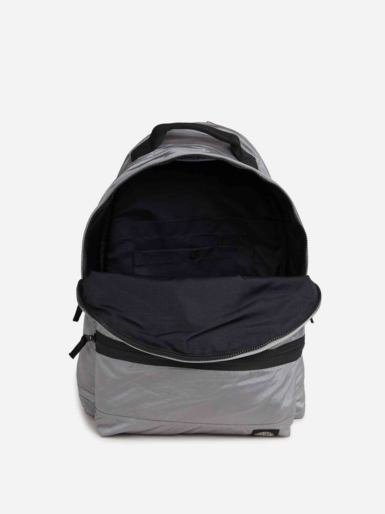 Outlet online Stone Island Hombre Mochila Nylon Metal color Gris sku 693-000096 02 - Foto 4