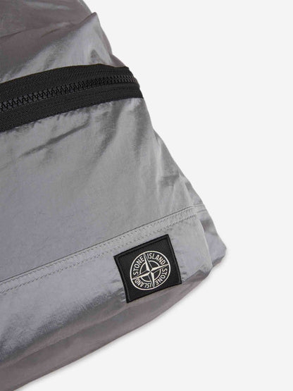 Outlet online Stone Island Hombre Mochila Nylon Metal color Gris sku 693-000096 02 - Foto 5