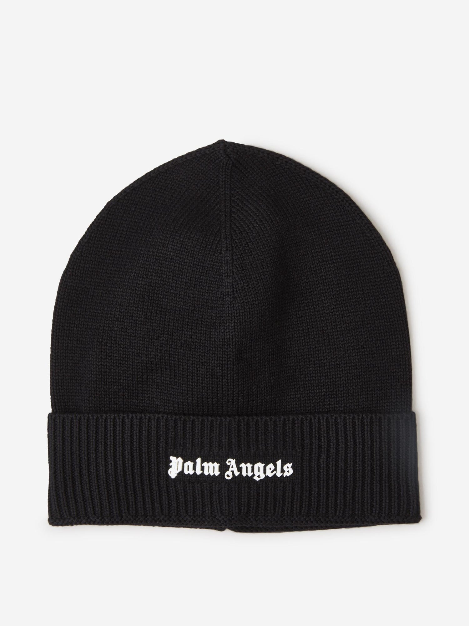 Outlet online Palm Angels Hombre Gorro Logo Punto color Negro sku 695-000964 01 - Foto 1
