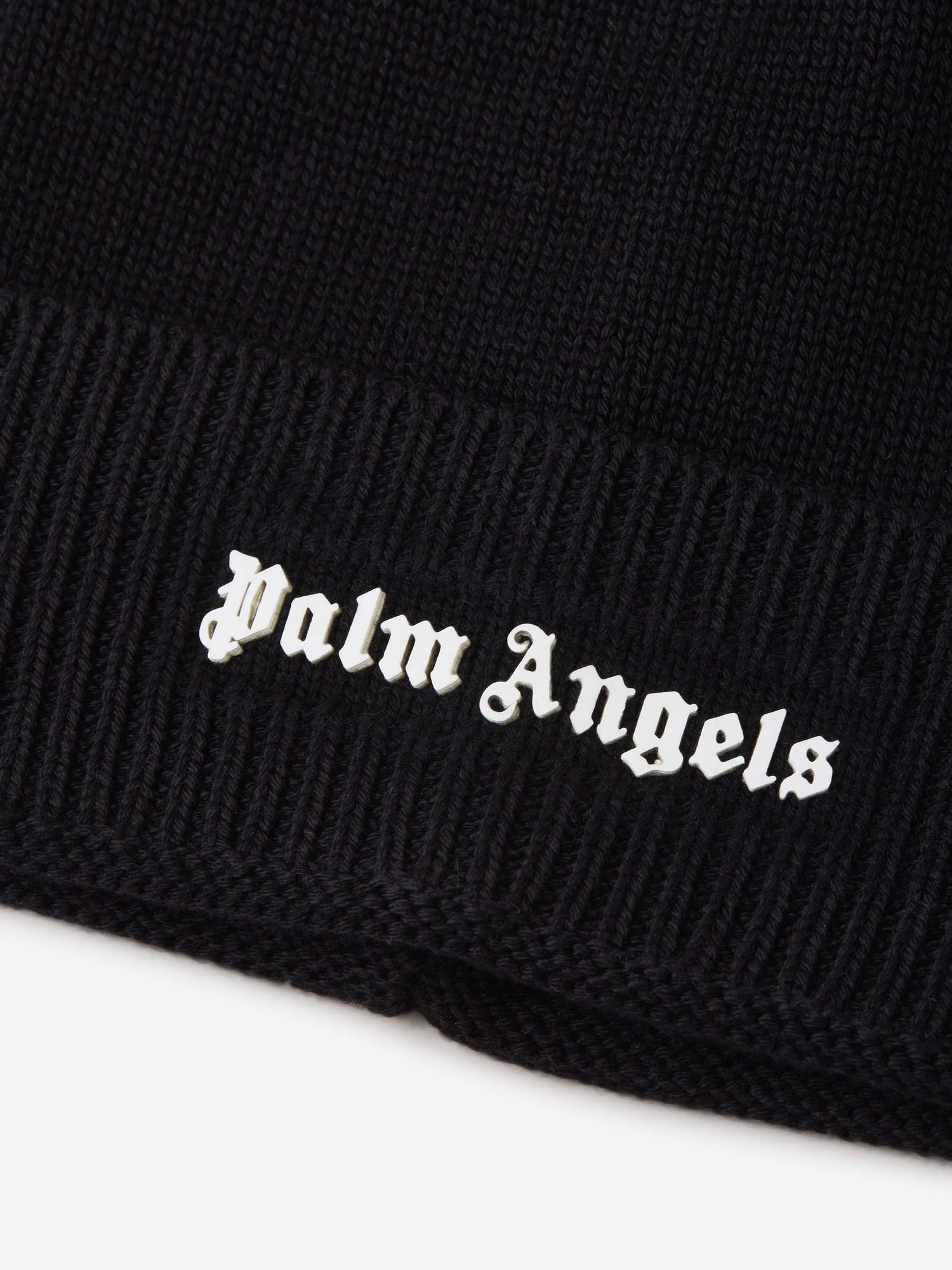 Outlet online Palm Angels Hombre Gorro Logo Punto color Negro sku 695-000964 01 - Foto 3