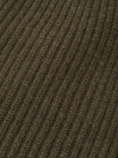 Outlet online Fedeli Hombre Gorro Punto Cashmere color Verde Oscuro sku 695-000992 00 - Foto 10
