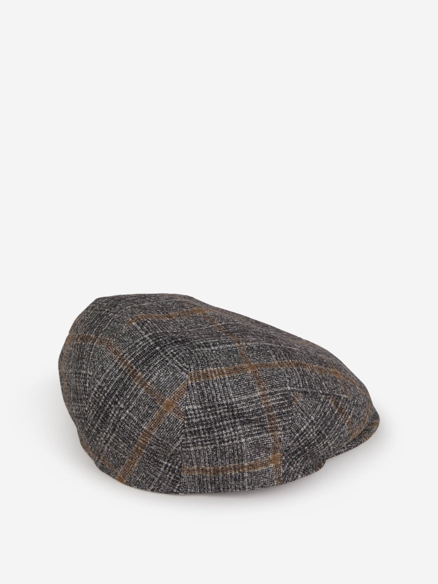 Outlet online Isaia Hombre Boina Motivo Cuadros color Gris Claro sku 695-000997 01 - Foto 3