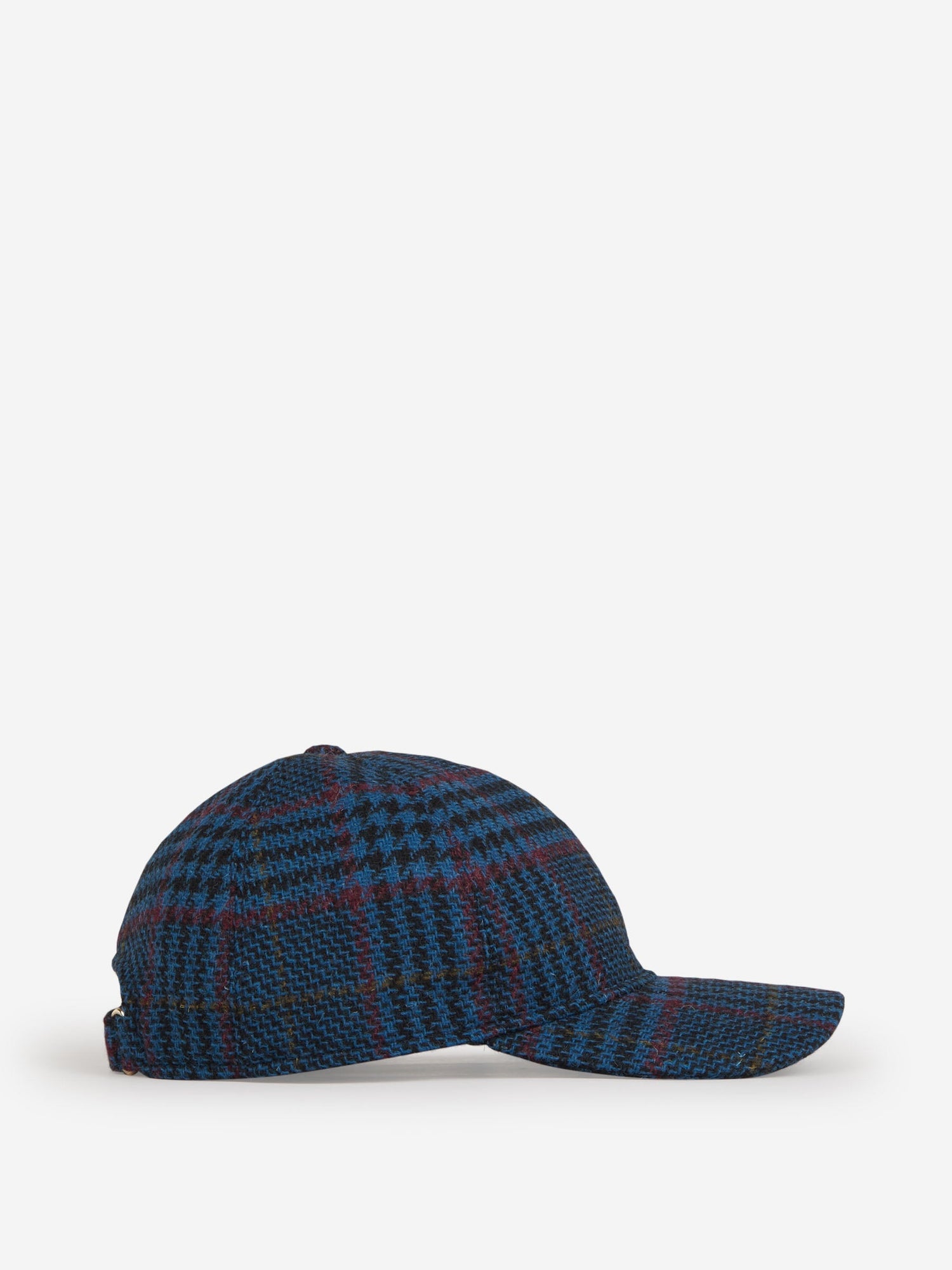 Outlet online Borsalino Hombre Gorra Béisbol Cuadros color Azul Real sku 695-001060 01 - Foto 2