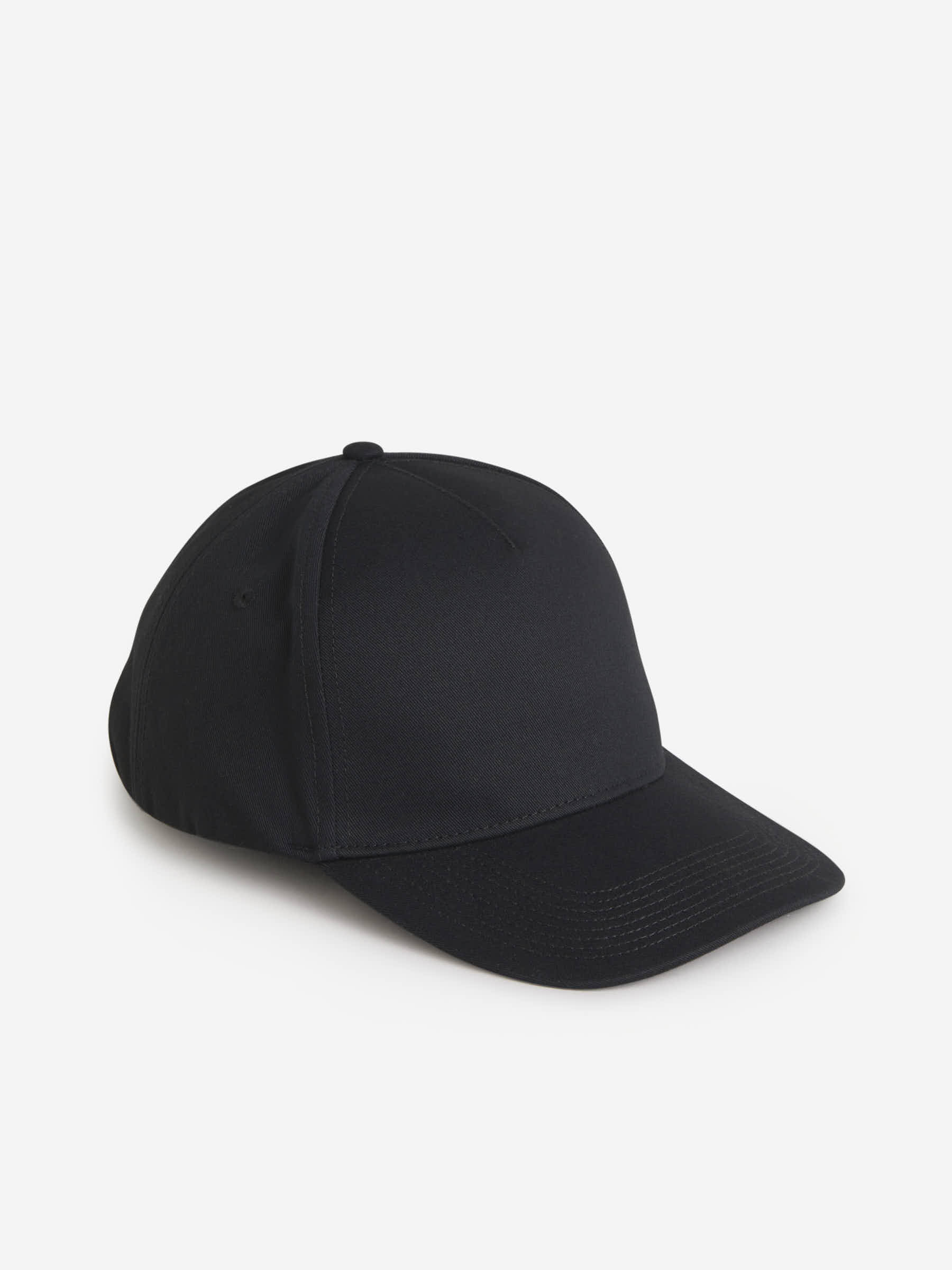 Outlet online Palm Angels Hombre Gorra Sarga Algodón color Negro sku 695-001101 01 - Foto 1