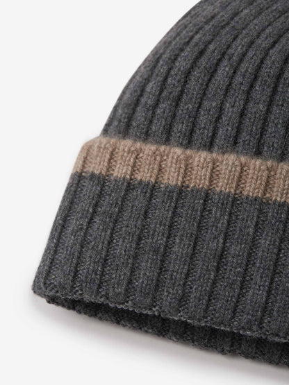Outlet online Santa Eulalia Hombre Gorro Punto Lana color Gris Piedra sku 695-001109 02 - Foto 2