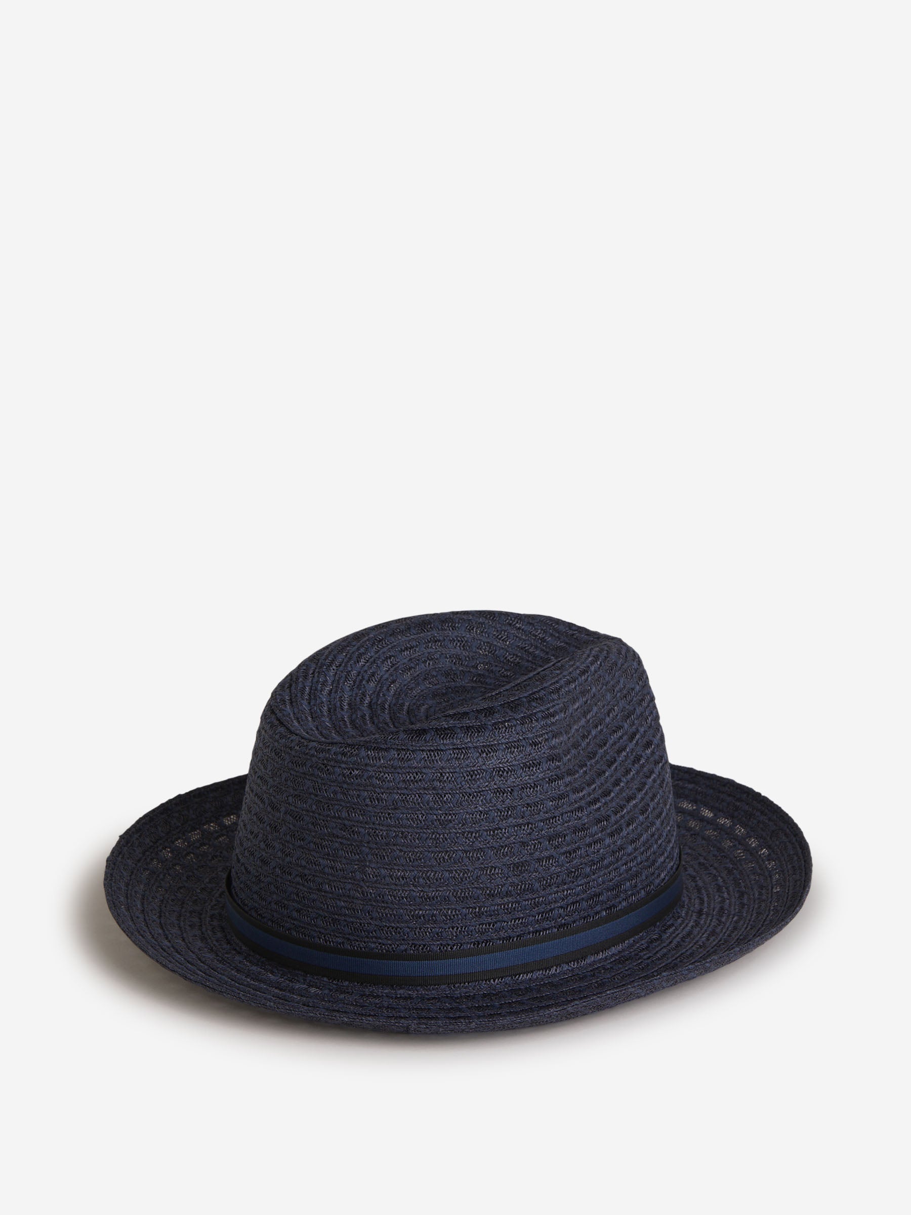 Outlet online Borsalino Hombre Sombrero Viajero Entretejido color Azul Noche sku 695-001115 02 - Foto 8
