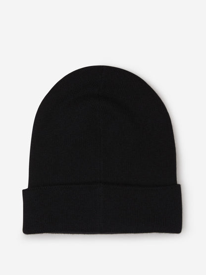 Outlet online McQueen Hombre Gorro Lana Y Cashmere color Negro sku 695-001273 01 - Foto 2