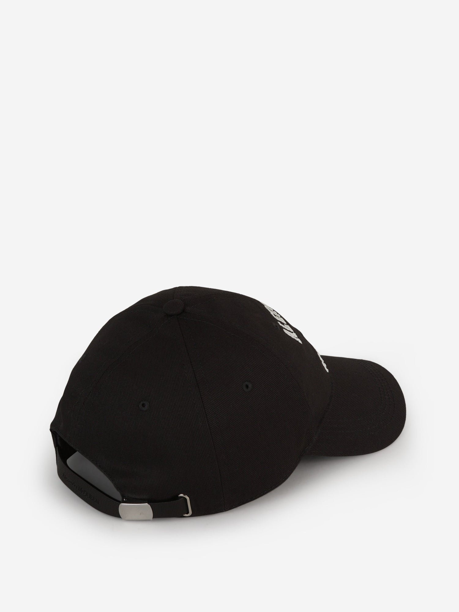 Outlet online Alexander McQueen Hombre Gorra Logo Bordado color Verde Militar sku 695-001358 02 - Foto 3