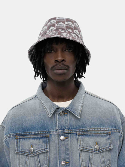 Outlet online Rhude Hombre Sombrero Pescador Moonlight color Multicolor sku 695-001641 00 - Foto 2