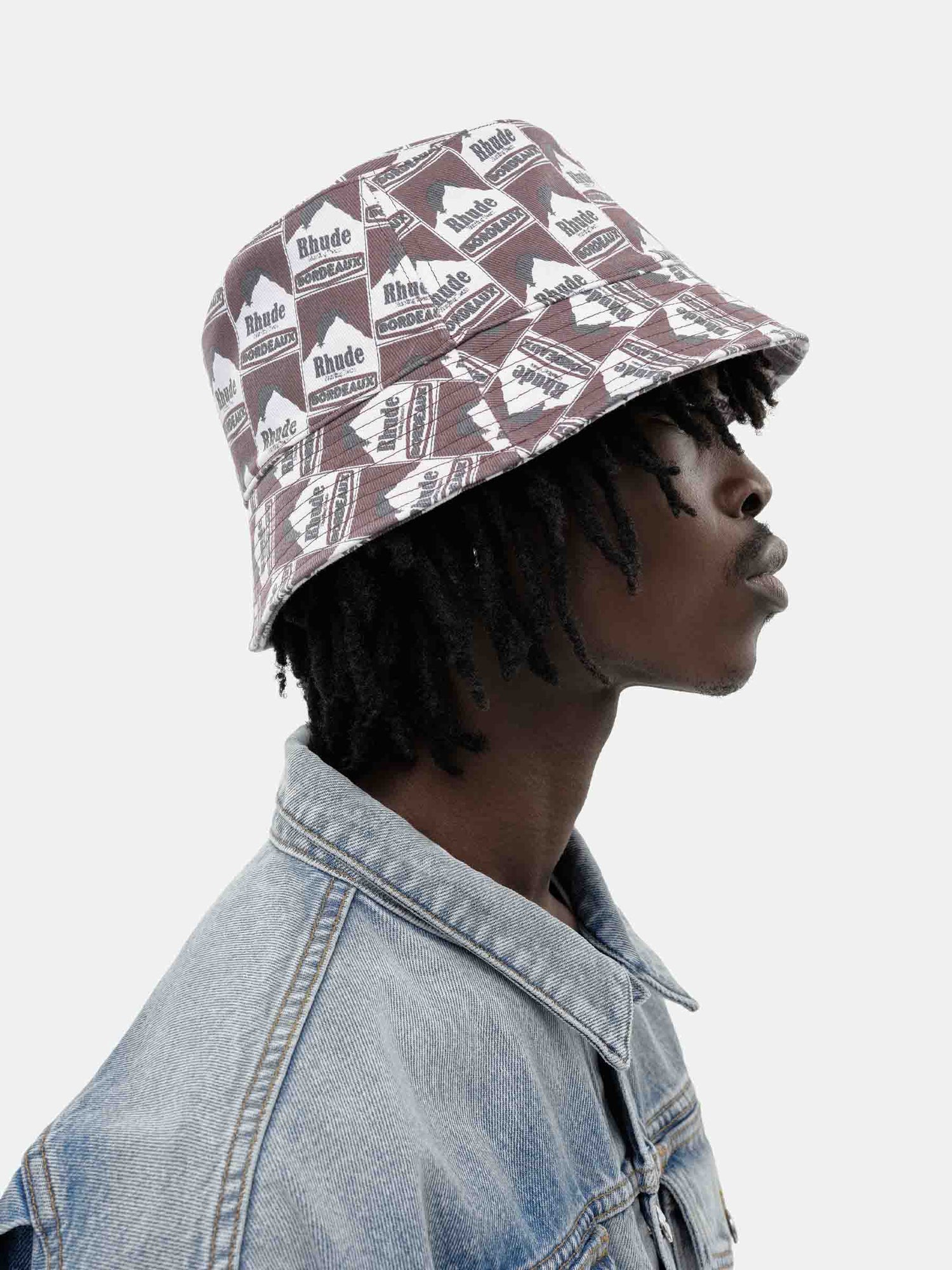 Outlet online Rhude Hombre Sombrero Pescador Moonlight color Multicolor sku 695-001641 00 - Foto 4