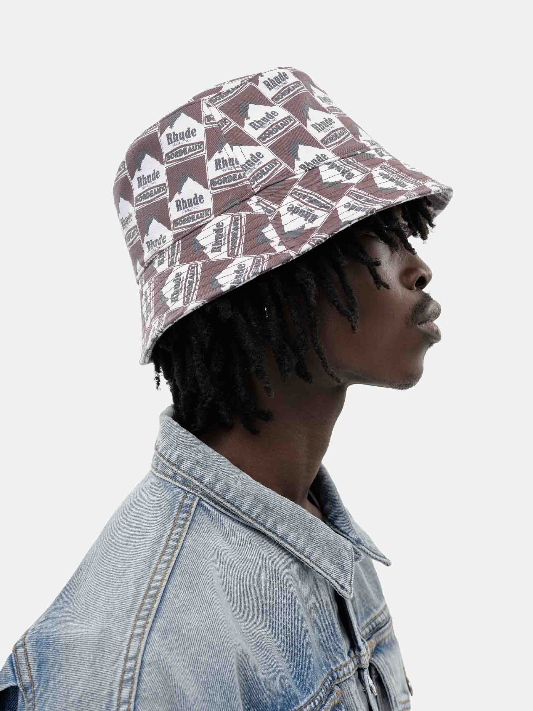 Outlet online Rhude Hombre Sombrero Pescador Moonlight color Multicolor sku 695-001641 00 - Foto 4