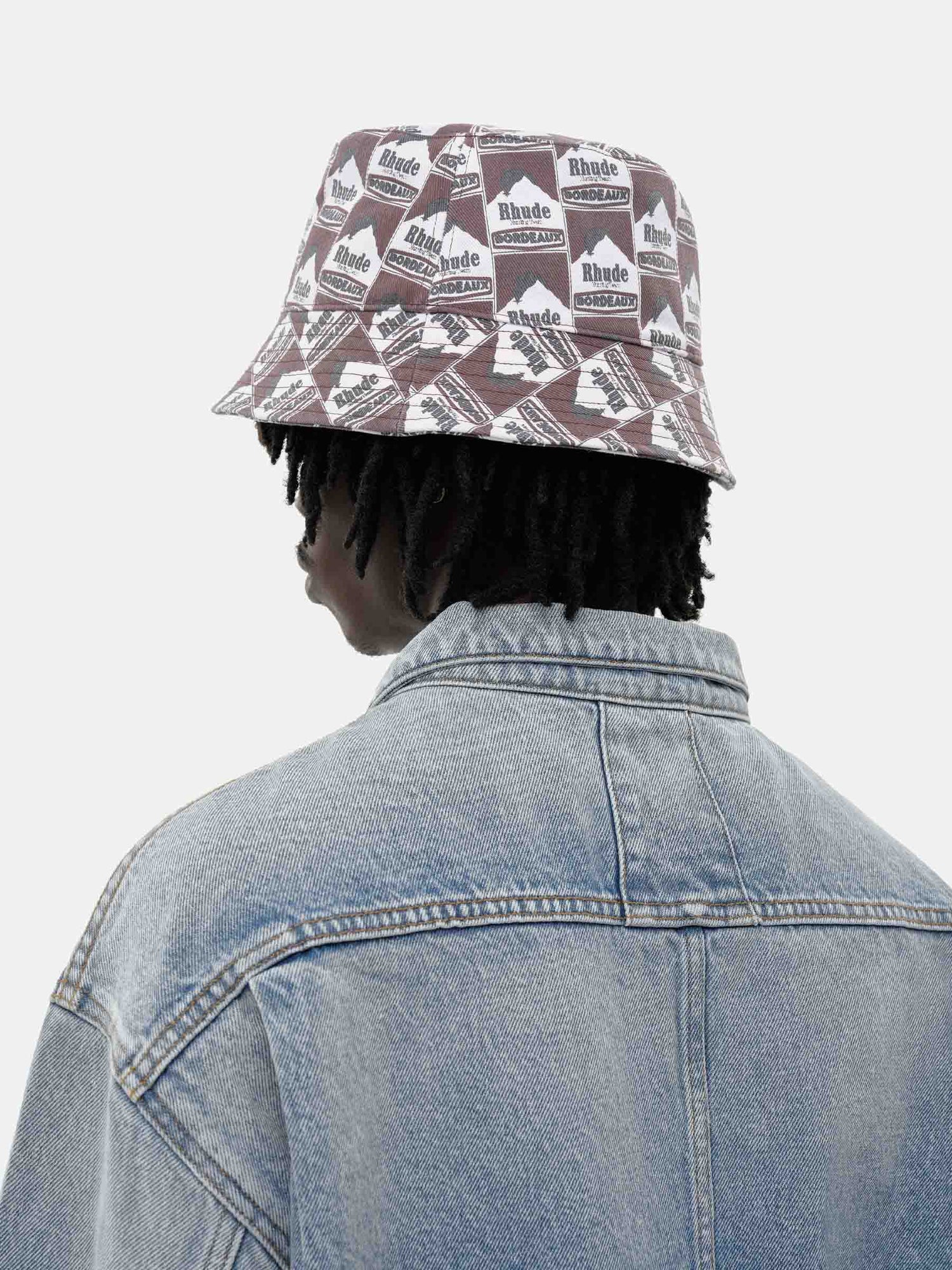 Outlet online Rhude Hombre Sombrero Pescador Moonlight color Multicolor sku 695-001641 00 - Foto 5