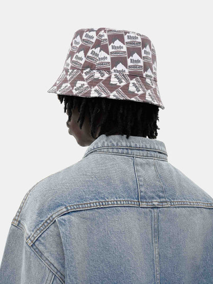 Outlet online Rhude Hombre Sombrero Pescador Moonlight color Multicolor sku 695-001641 00 - Foto 5