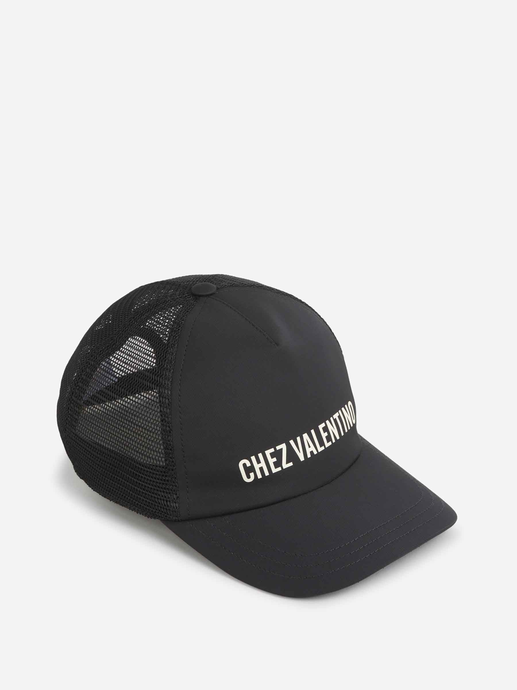 Outlet online Valentino Garavani Hombre Gorra Algodón Estampado color Negro sku 695-001703 01 - Foto 1