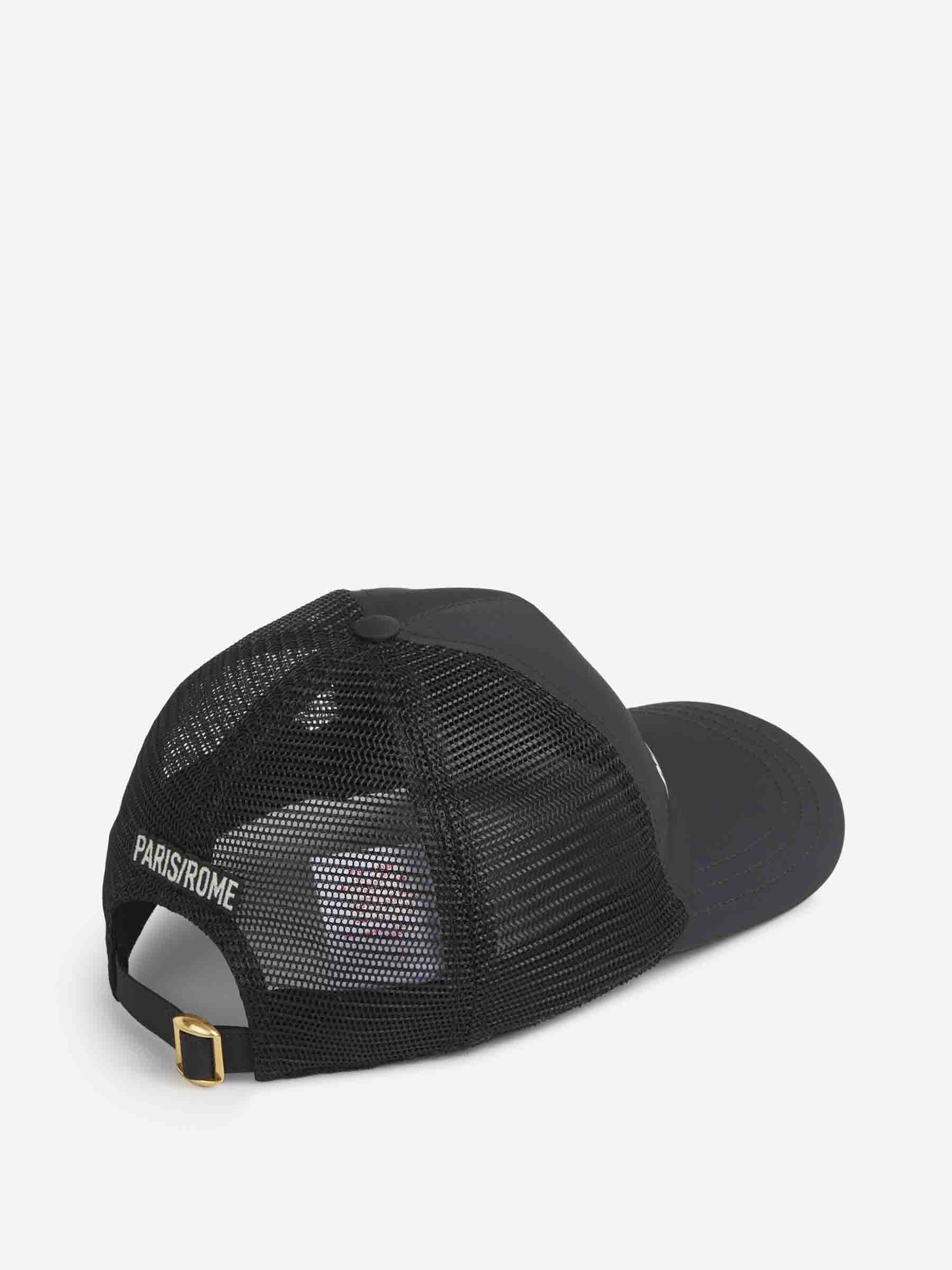 Outlet online Valentino Garavani Hombre Gorra Algodón Estampado color Negro sku 695-001703 01 - Foto 4