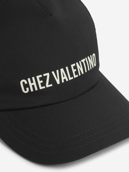 Outlet online Valentino Garavani Hombre Gorra Algodón Estampado color Negro sku 695-001703 01 - Foto 5